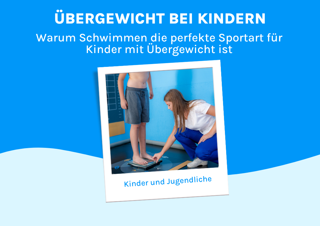 Übergewicht bei Kindern - Schwimmkurs