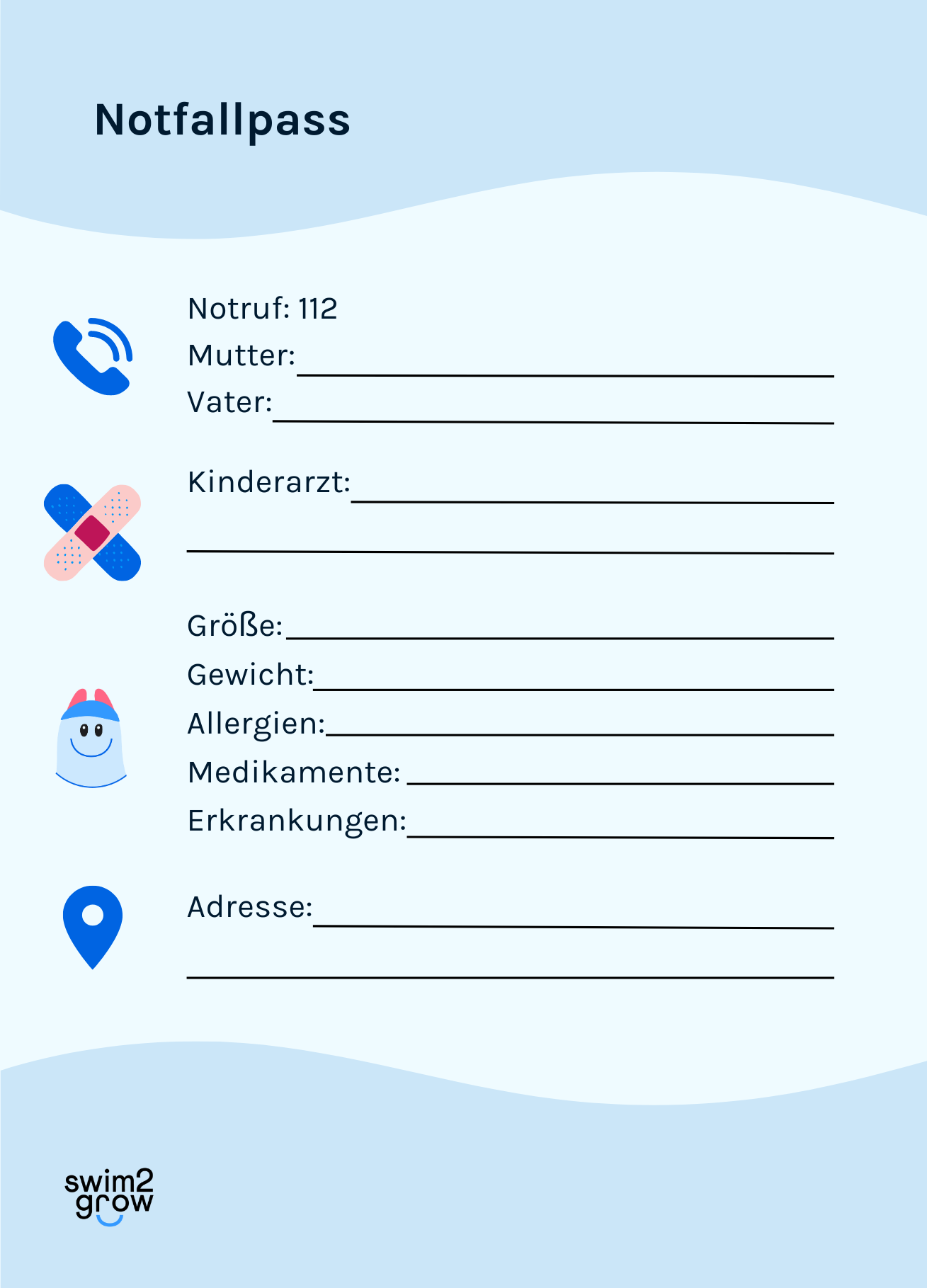 Notfallkarte