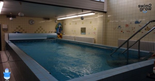 Das Schwimmbad des EKO Oberhausen für die Schwimmkurse unserer Schwimmschule ein Therapiebecken mit breitem Einstieg