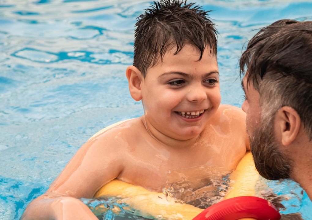 Schwimmen lernen mit Spaß