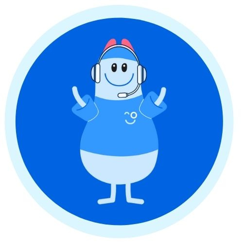 Unsere Kundenberater helfen Euch gerne bei allen offenen Fragen weiter. Drei Maskottchen stellen symbolisch das Team der Schwimmschule dar